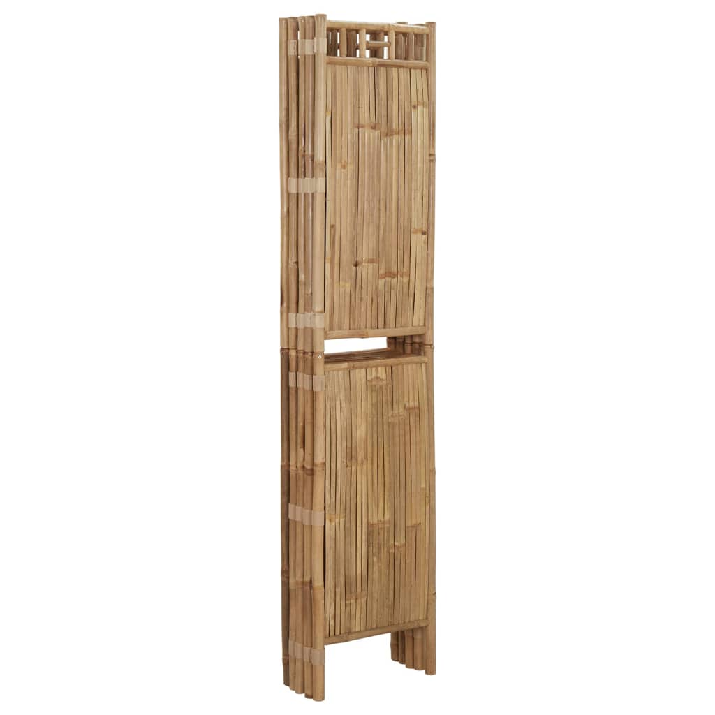 5-Panel Room Divider Bamboo 200x180 cm