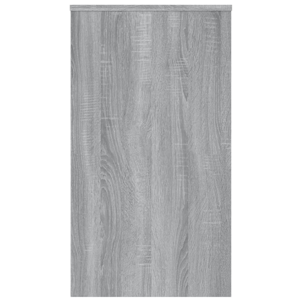 Desk Grey Sonoma 90x40x72 cm Engineered Wood