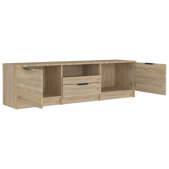 TV Cabinet Sonoma Oak 140x35x40 cm Engineered Wood , Furniture -> Entertainment Centers & TV Stands , Durable,eligant,Entertainment Centers & TV Stands,Furniture -,Home & Garden -,Modern Design,new-305021