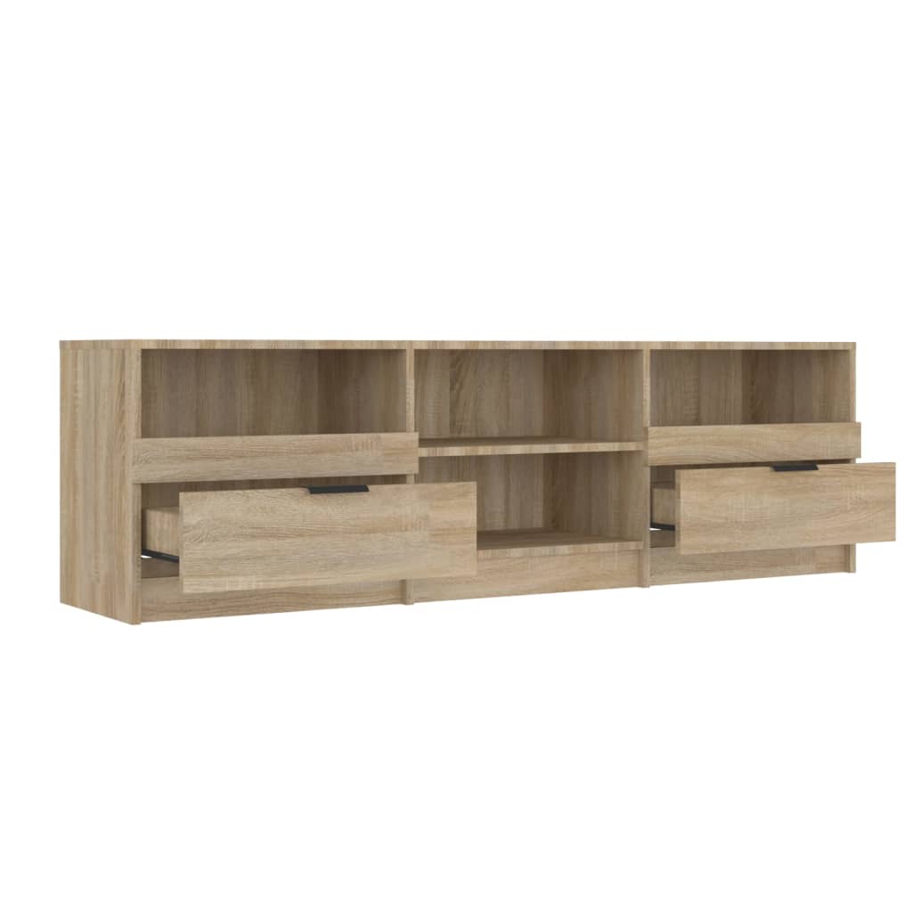 TV Cabinet Sonoma Oak 150x33.5x45 cm Engineered Wood , Furniture -> Entertainment Centers & TV Stands , Durable,eligant,Entertainment Centers & TV Stands,Furniture -,Home & Garden -,Modern Design,new-305021