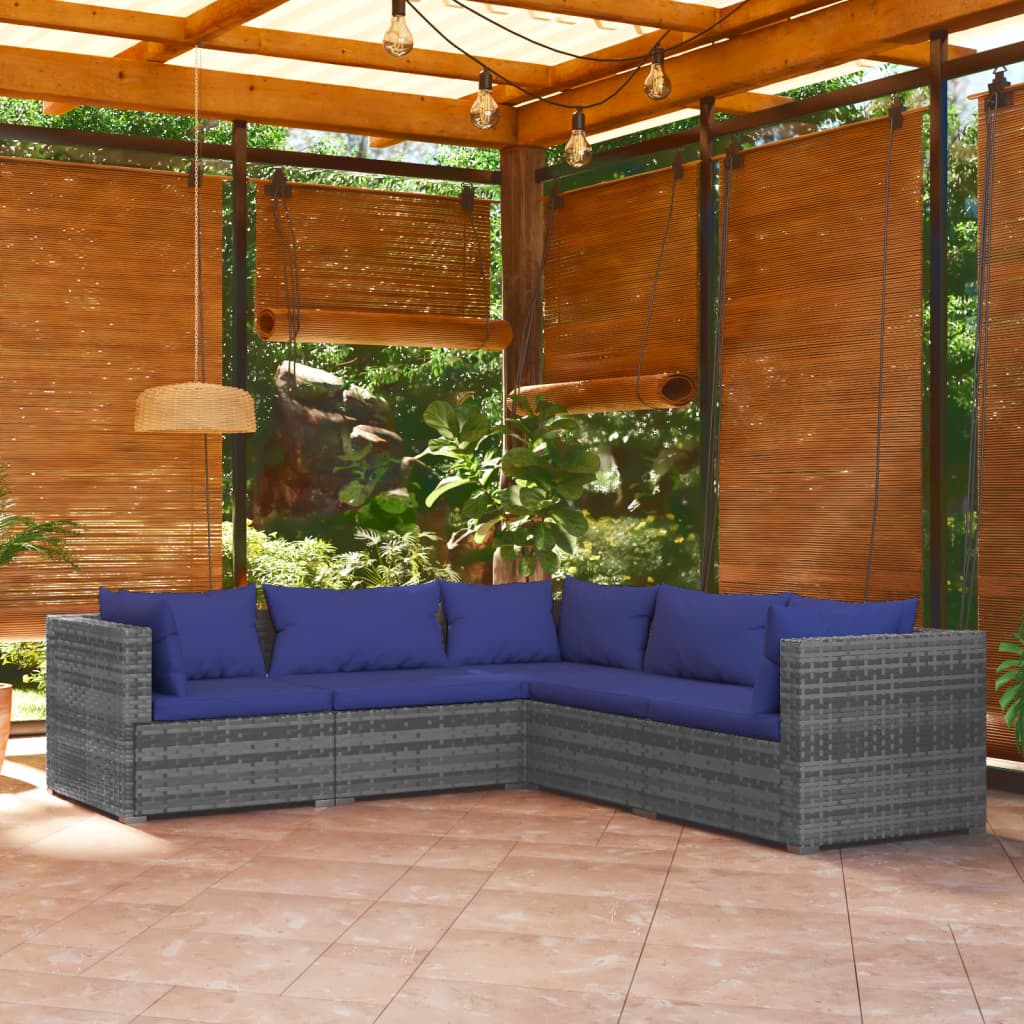 8 Piece Garden Lounge Set with Cushions Poly Rattan , Furniture -> Outdoor Furniture -> Outdoor Furniture Sets , Chairs -,Decor -,Durable,eligant,Furniture -,Home & Garden -,Home Decor,Modern Design,new-305021,Outdoor Chairs,Outdoor Furniture -,Outdoor Fu