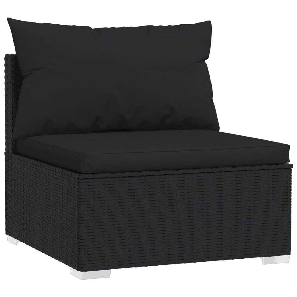 13 Piece Garden Lounge Set with Cushions Poly Rattan , Furniture -> Outdoor Furniture -> Outdoor Furniture Sets , black,Decor -,Durable,eligant,Furniture -,Home & Garden -,Home Decor,Modern Design,new-305021,Outdoor Furniture -,Outdoor Furniture Sets,Outd