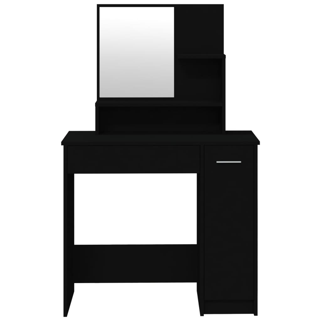 Dressing Table with Mirror 86.5x35x136 cm , Furniture -> Cabinets & Storage -> Vanity Units -> Bedroom Dressing Tables , Bedroom Dressing Tables,Cabinets & Storage -,Durable,eligant,Furniture -,Home & Garden -,Modern Design,new-305021,Vanity Units -,Woode