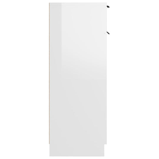 Bathroom Cabinet High Gloss 32x34x90 cm Engineered Wood , Furniture -> Cabinets & Storage -> Storage Cabinets & Lockers , Cabinets & Storage -,Durable,eligant,Furniture -,Home & Garden -,Modern Design,new-305021,Storage Cabinets & Lockers,Wooden Furniture