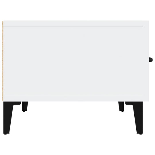 TV Cabinet White 150x34,5x30 cm Engineered Wood