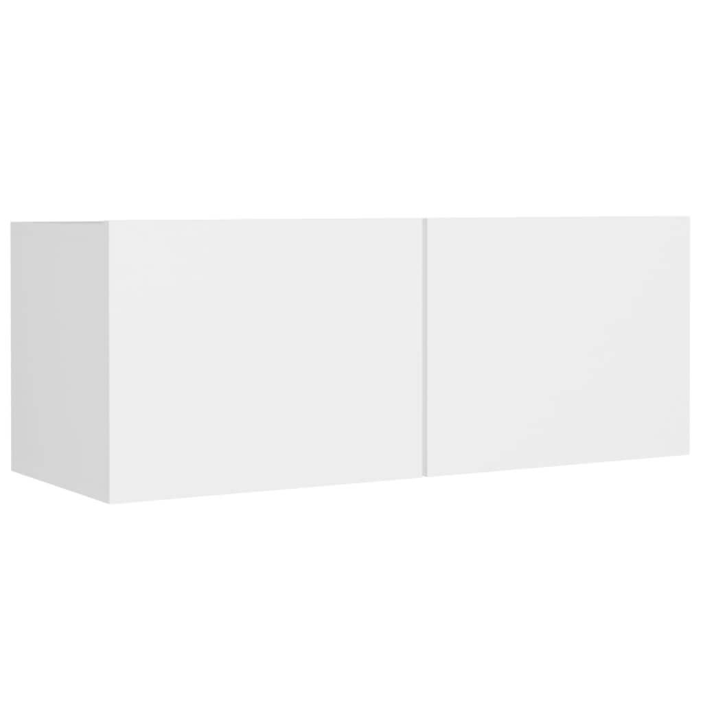 4 Piece TV Cabinet Set  Engineered Wood