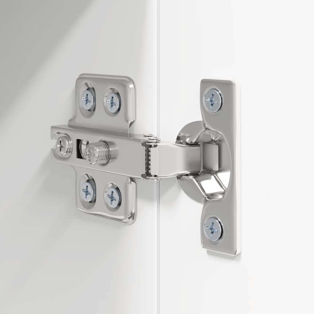 طقم خزانة تلفزيون 7 قطع من الخشب الهندسي