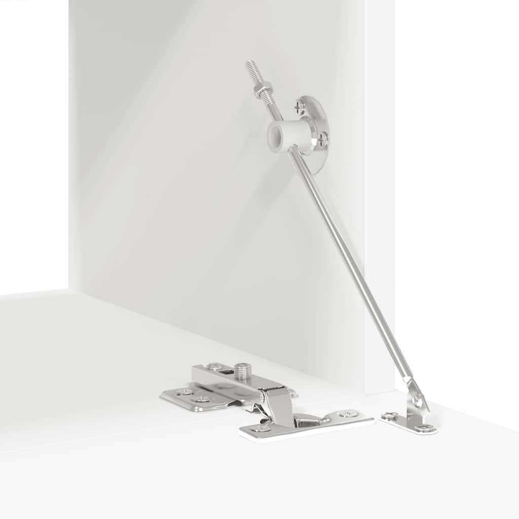 طقم خزانة تلفزيون 7 قطع من الخشب الهندسي