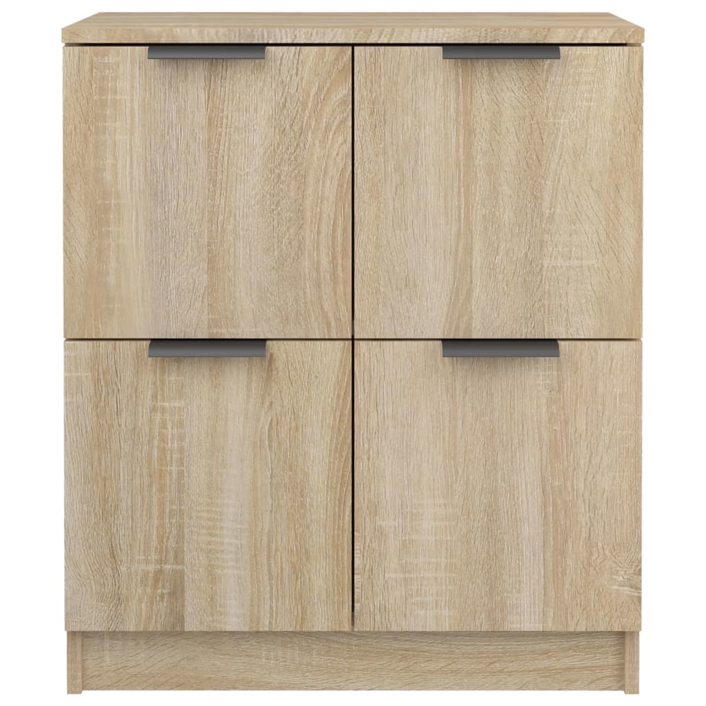 Sideboards  pcs Sonoma Oak 60x30x70 cm Engineered Wood