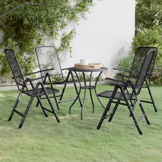 5 Piece Garden Dining Set Expanded Metal Mesh , Furniture -> Outdoor Furniture -> Outdoor Furniture Sets , Durable,eligant,Furniture -,Home & Garden -,Modern Design,new-305021,Outdoor Furniture -,Outdoor Furniture Sets