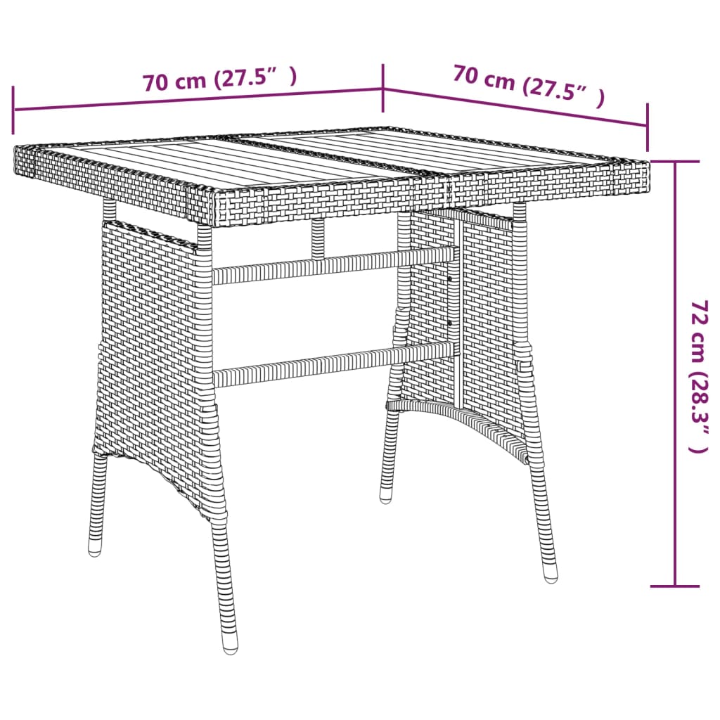 3 Piece Outdoor Dining Set Poly Rattan , Furniture -> Outdoor Furniture -> Outdoor Furniture Sets , Decor -,Durable,eligant,Furniture -,Home & Garden -,Home Decor,Modern Design,new-305021,Outdoor Furniture -,Outdoor Furniture Sets,Outdoor Seating -