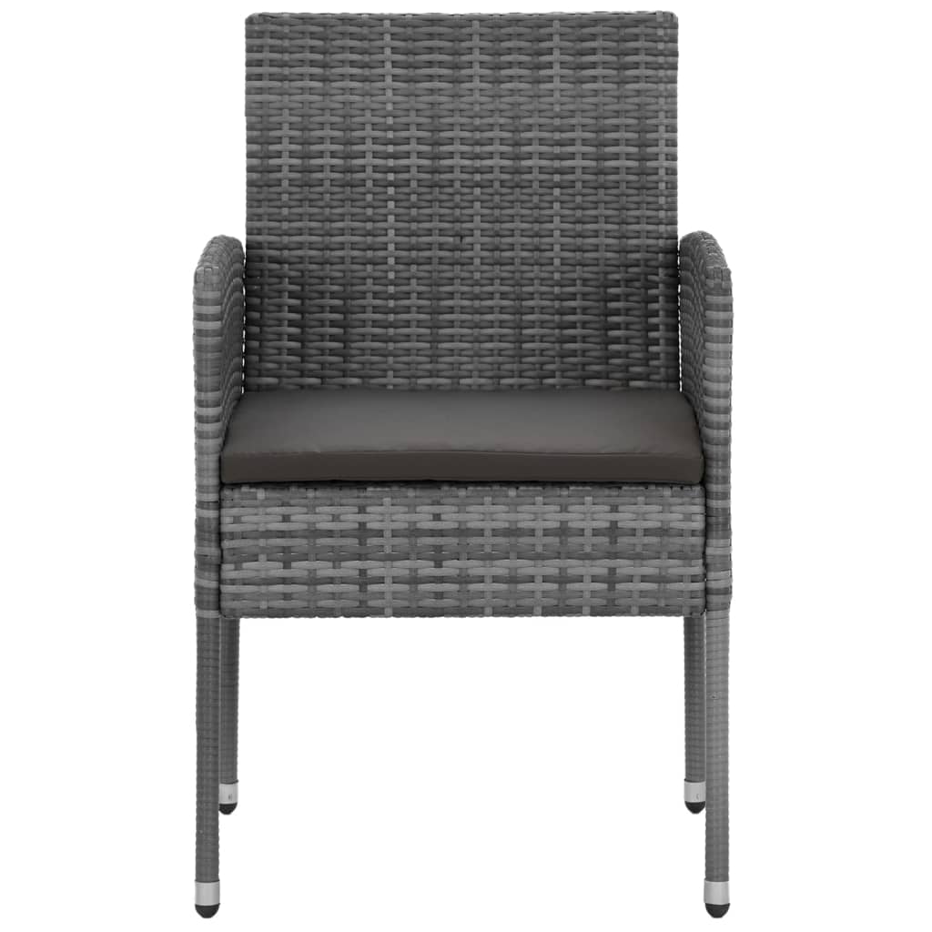 طقم طعام خارجي مكون من 5 قطع من بولي راتان