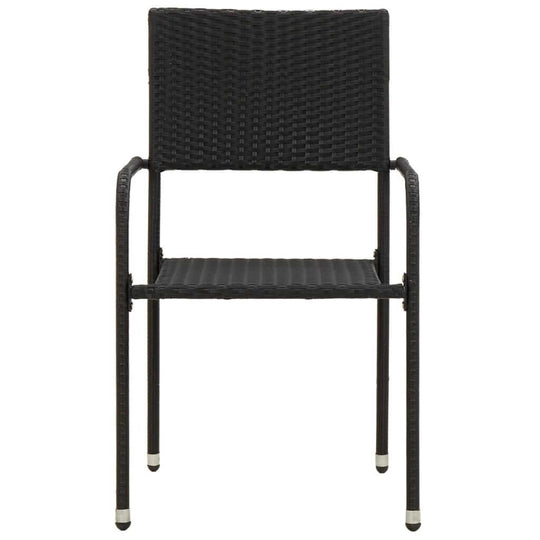 طقم طعام خارجي مكون من 7 قطع مصنوع من البولي راتان