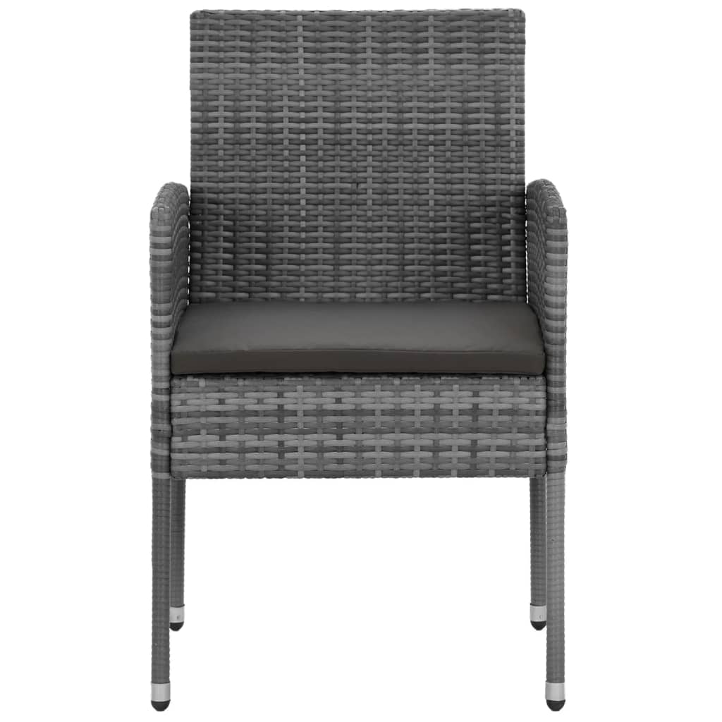 طقم طعام خارجي مكون من 5 قطع من بولي راتان