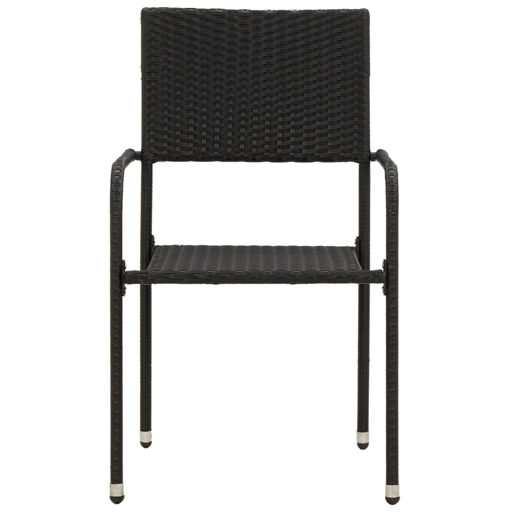 طقم طعام خارجي مكون من 7 قطع مصنوع من البولي راتان