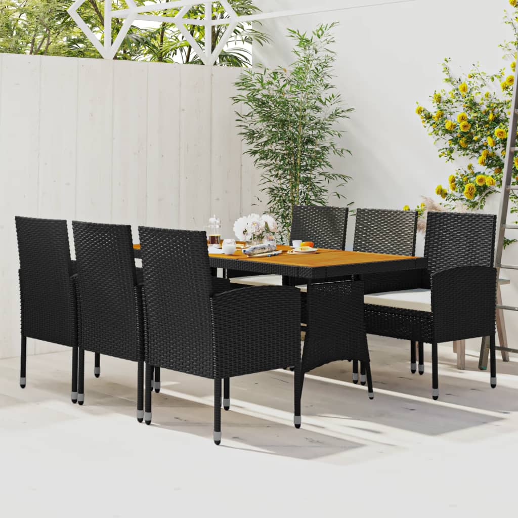 5 Piece Outdoor Dining Set Poly Rattan , Furniture -> Outdoor Furniture -> Outdoor Furniture Sets , Chairs -,Durable,eligant,Furniture -,Home & Garden -,Home Decor,Modern Design,new-305021,Outdoor Furniture -,Outdoor Furniture Sets,Outdoor Seating -,Table