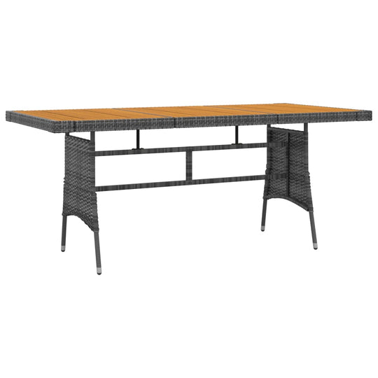 طقم طعام خارجي مكون من 7 قطع مصنوع من البولي راتان