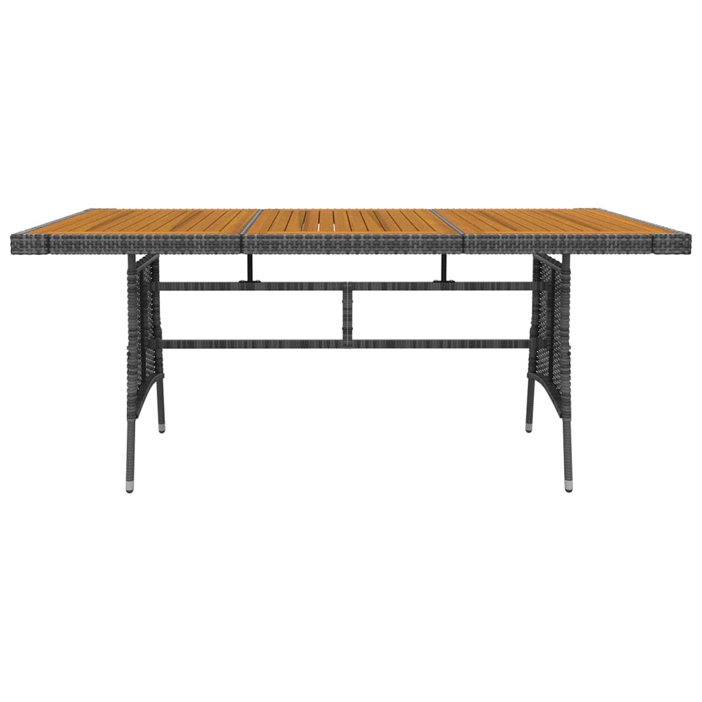 طقم طعام خارجي مكون من 7 قطع مصنوع من البولي راتان