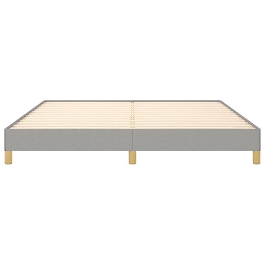 Bed Frame without Mattress Light  180x200 cm Super King Fabric