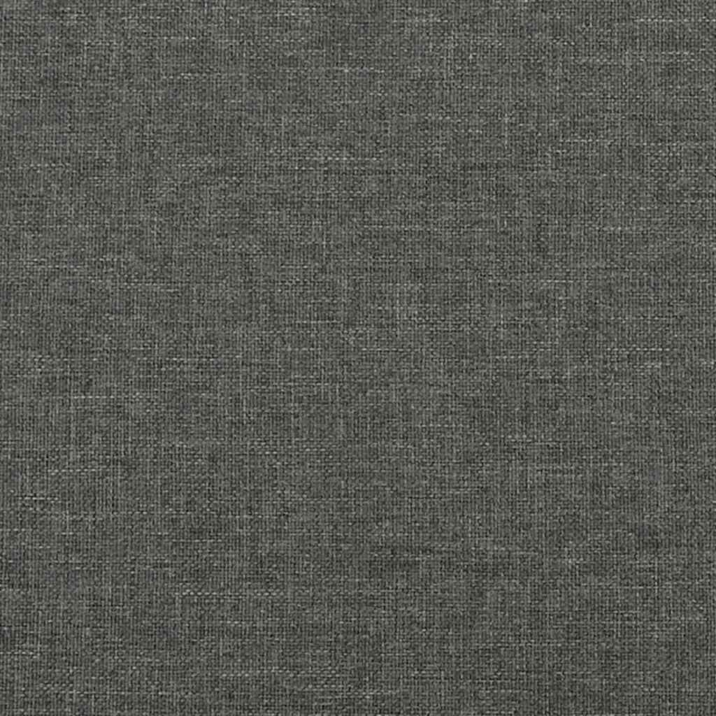 Dark grey breathable fabric texture for furniture upholstery, ideal for beds and lounge settings.