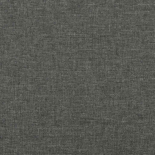 Dark grey breathable fabric texture for furniture upholstery, ideal for beds and lounge settings.