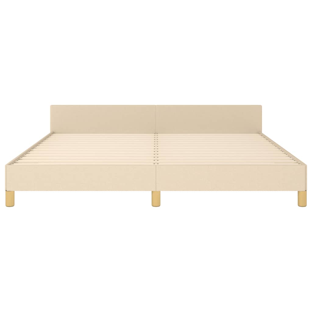 Bed Frame without Mattress  180x200 cm Super King Fabric