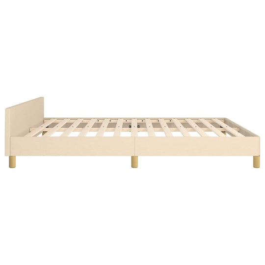 Bed Frame without Mattress  180x200 cm Super King Fabric