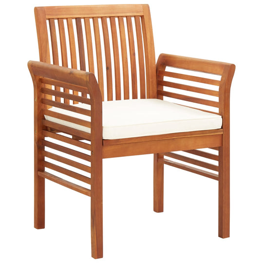 Garden Dining Chairs with Cushions 8 pcs Solid Wood Acacia , Furniture -> Outdoor Furniture -> Outdoor Seating -> Outdoor Chairs , Chairs -,Durable,eligant,Furniture -,garden decor,Home & Garden -,new-305021,Outdoor Chairs,Outdoor Furniture -,Outdoor Seat