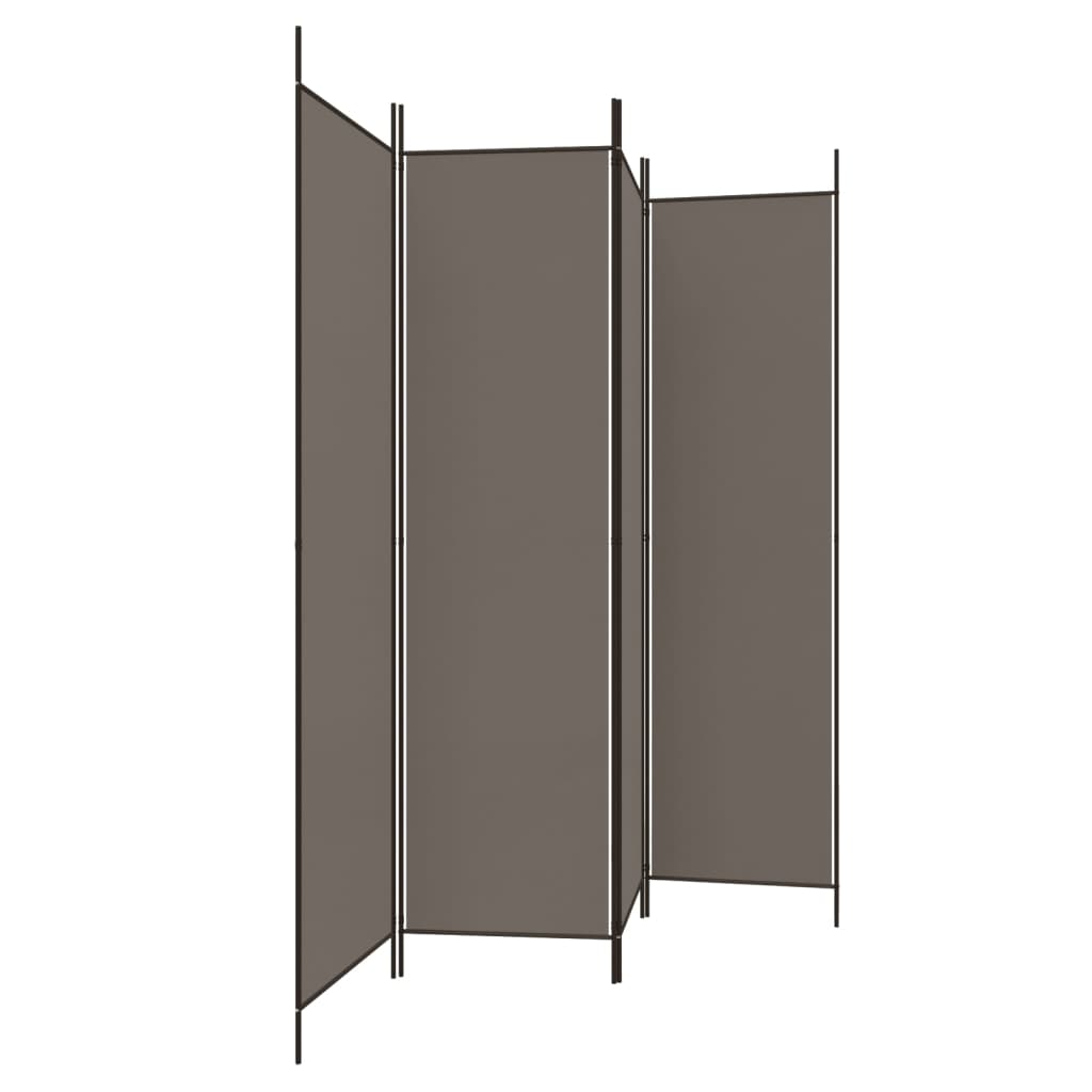 Panel Room Divider 4- 200x200 cm Fabric