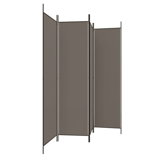 Panel Room Divider 4- 200x200 cm Fabric