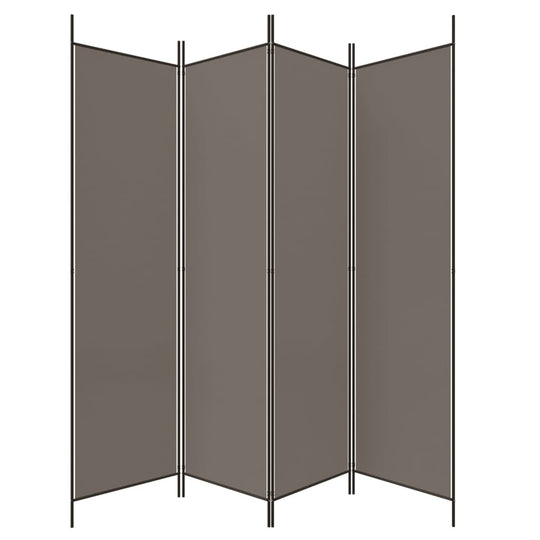 Panel Room Divider 4- 200x200 cm Fabric
