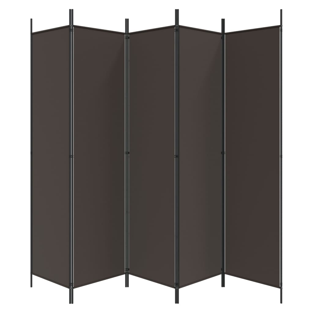 6-Panel Room Divider 300x200 cm Fabric, durable and versatile partition screen for privacy and sun blocking.