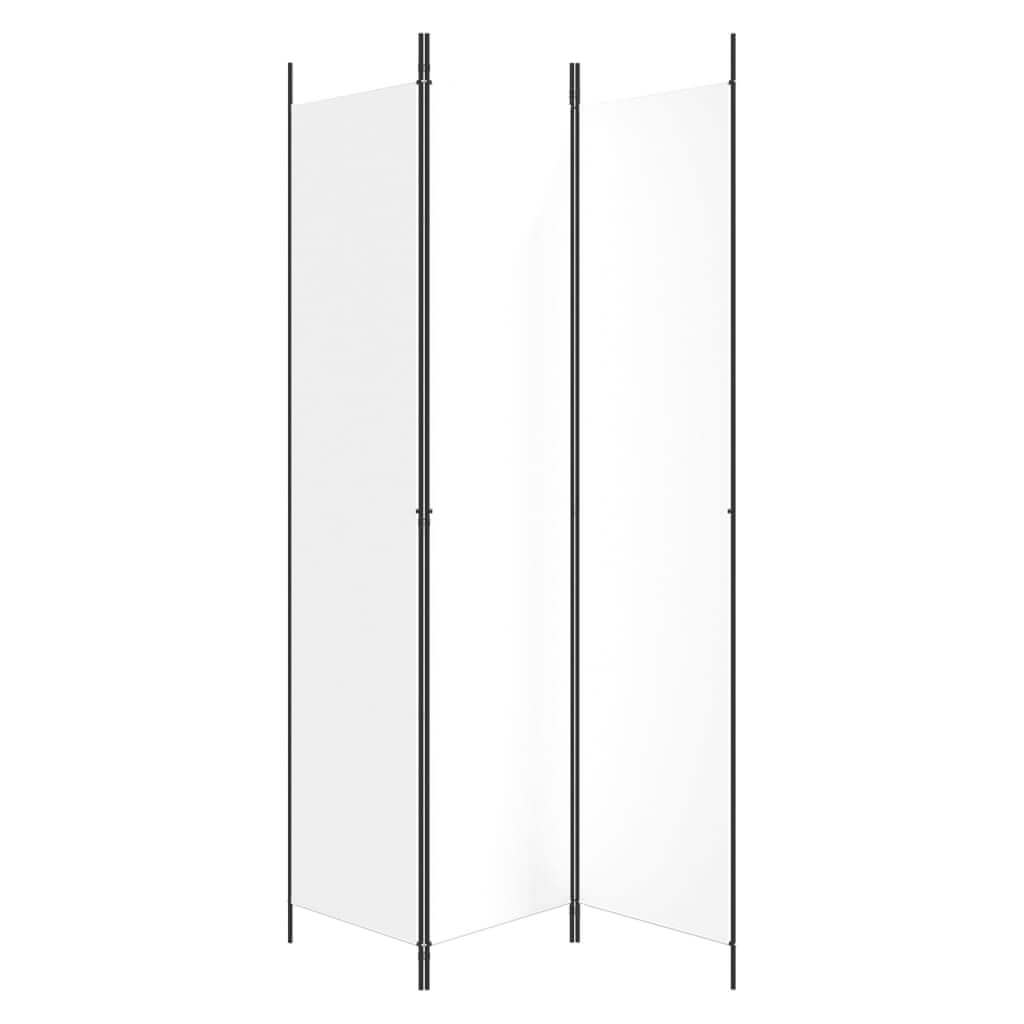 3-Panel Room Divider  150x220 cm Fabric