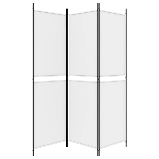 فاصل غرفة ثلاثي الألواح، قماش، 150 × 180 سم
