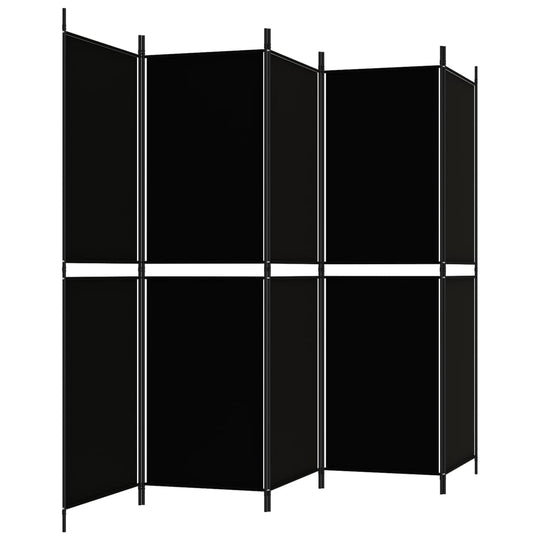 فاصل غرفة من 5 ألواح / جدار فاصل 250 × 180 سم من القماش