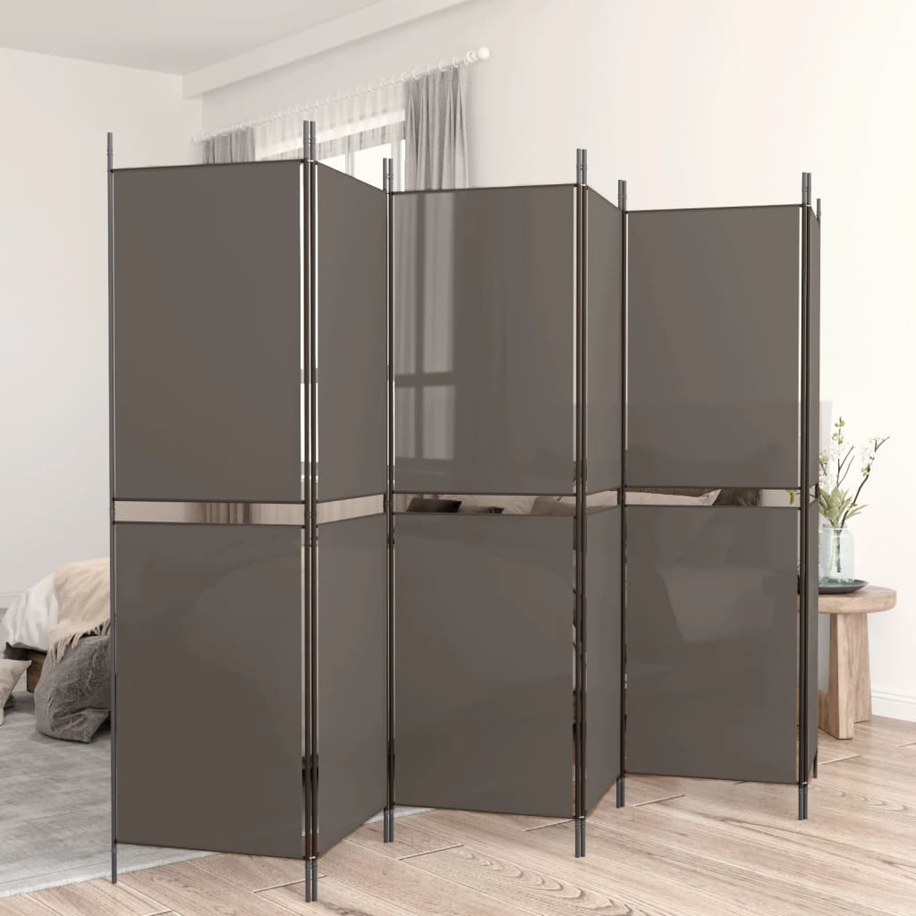 4-Panel Room Divider 200x200 cm Fabric , Furniture -> Room Dividers , Decor -,Durable,eligant,Furniture -,Home & Garden -,Home Decor,Modern Design,new-305021,Room Dividers