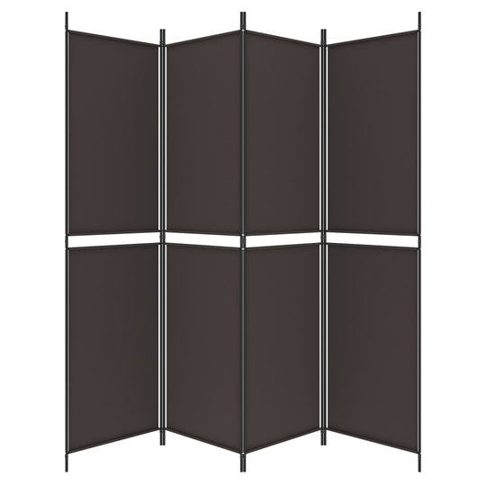 مقسم غرف 4 ألواح مقاس 200x200 سم قماش