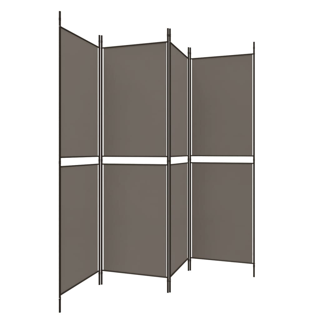 4-Panel Room Divider 200x200 cm Fabric , Furniture -> Room Dividers , Decor -,Durable,eligant,Furniture -,Home & Garden -,Home Decor,Modern Design,new-305021,Room Dividers