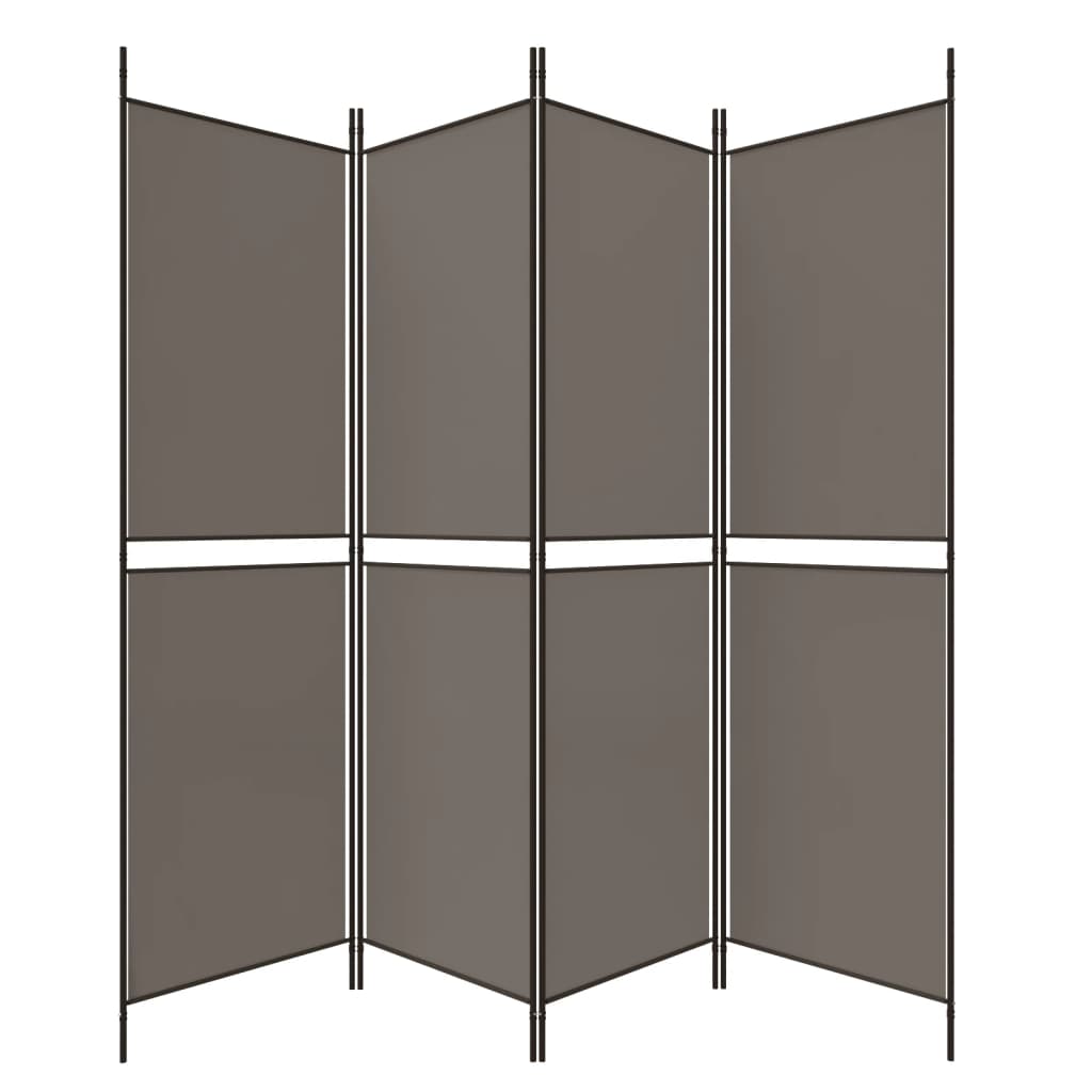 4-Panel Room Divider 200x200 cm Fabric , Furniture -> Room Dividers , Decor -,Durable,eligant,Furniture -,Home & Garden -,Home Decor,Modern Design,new-305021,Room Dividers