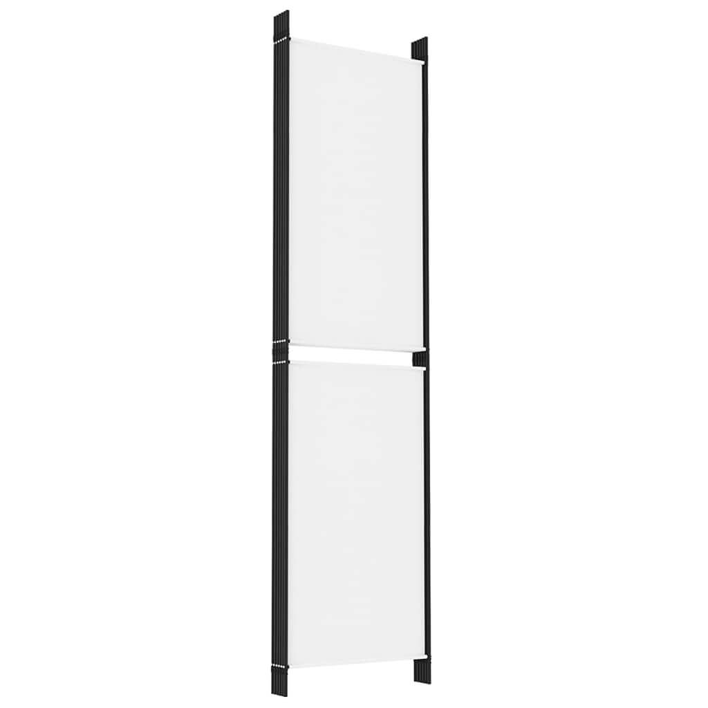 فاصل غرفة بستة ألواح، 300 × 200 سم، مصنوع من القماش