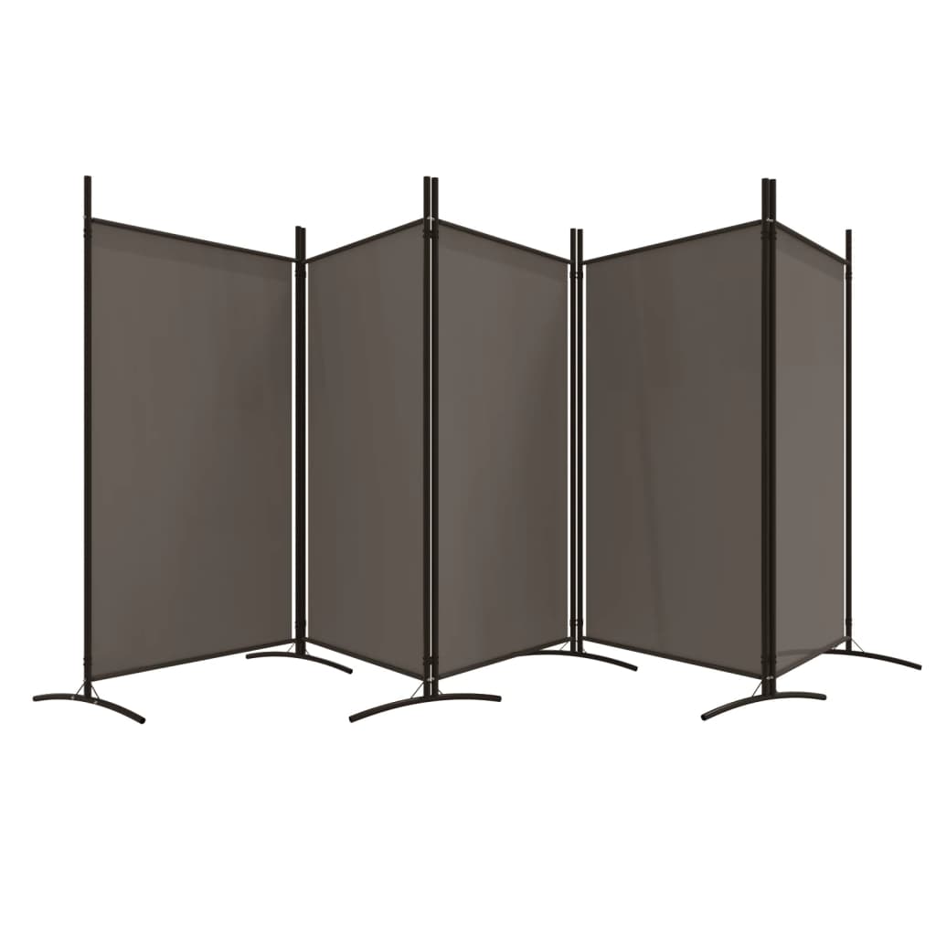 Panel Room Divider  433x180 cm Fabric