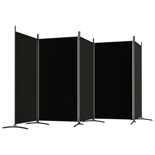 room partition 5-Panel Room Divider  433x180 cm Fabric