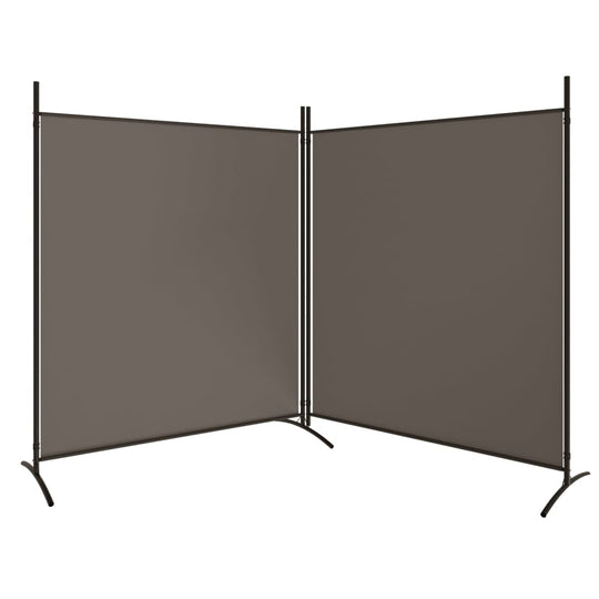Panel Room Divider 2-  348x180 cm Fabric