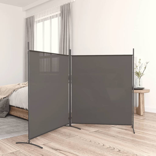 Panel Room Divider 2-  348x180 cm Fabric