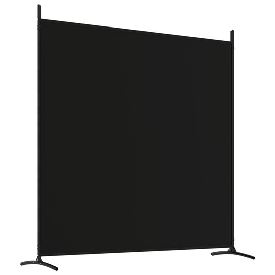 4-Panel Room Divider 698x180 cm Fabric , Furniture -> Room Dividers , black,Divider,Durable,eligant,Furniture -,Home & Garden -,Modern Design,new-305021,Room Dividers,Stylish