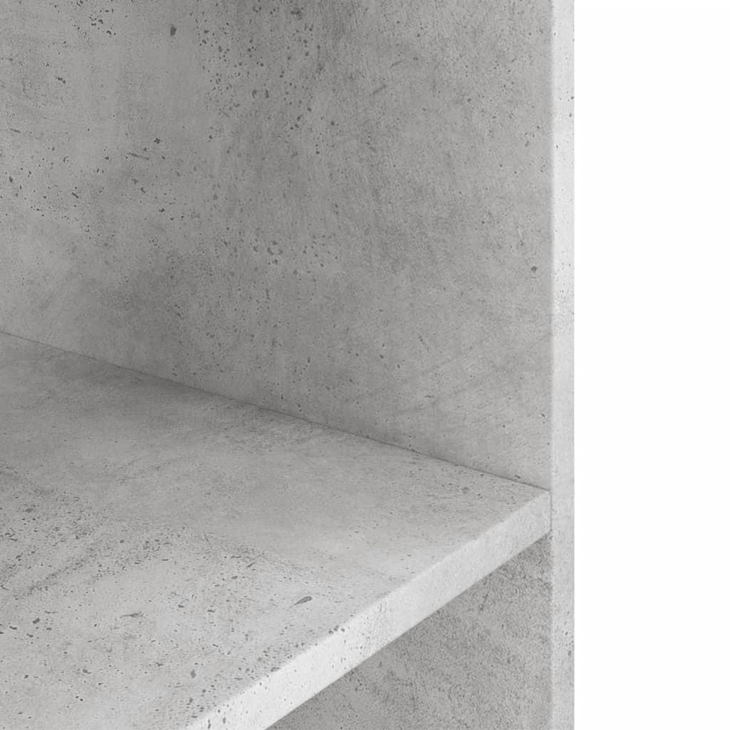 Close-up of a concrete grey surface, highlighting texture and durability for furniture applications.