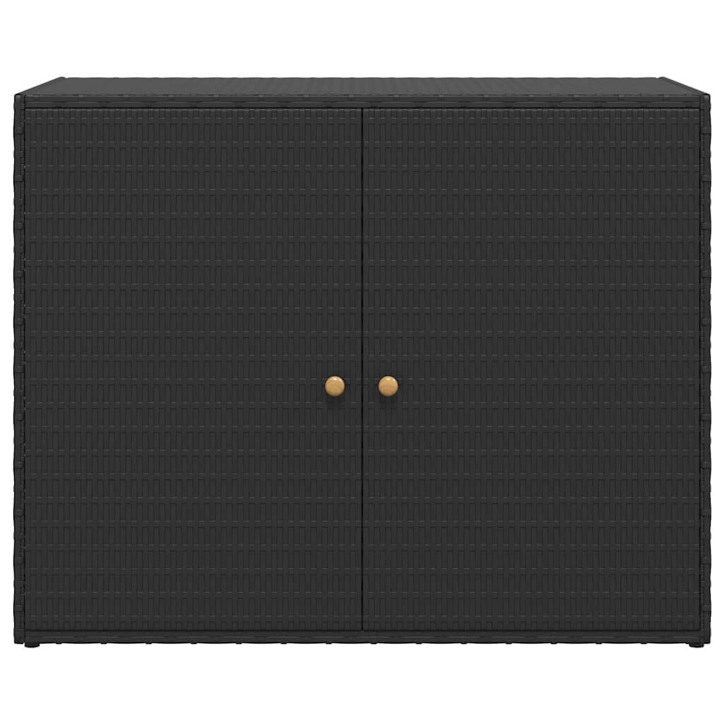 خزانة تخزين للحديقة 100 × 55.5 × 80 سم من البولي راتان