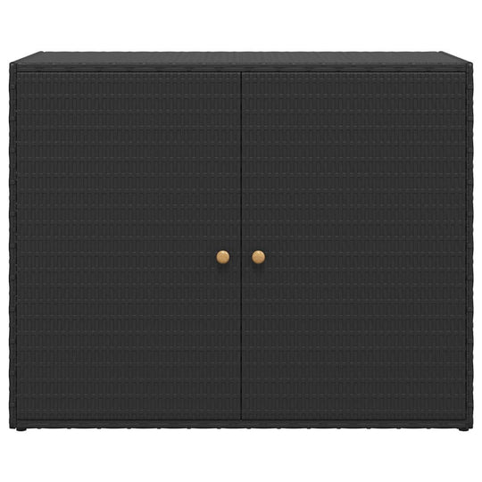 خزانة تخزين للحديقة 100 × 55.5 × 80 سم من البولي راتان