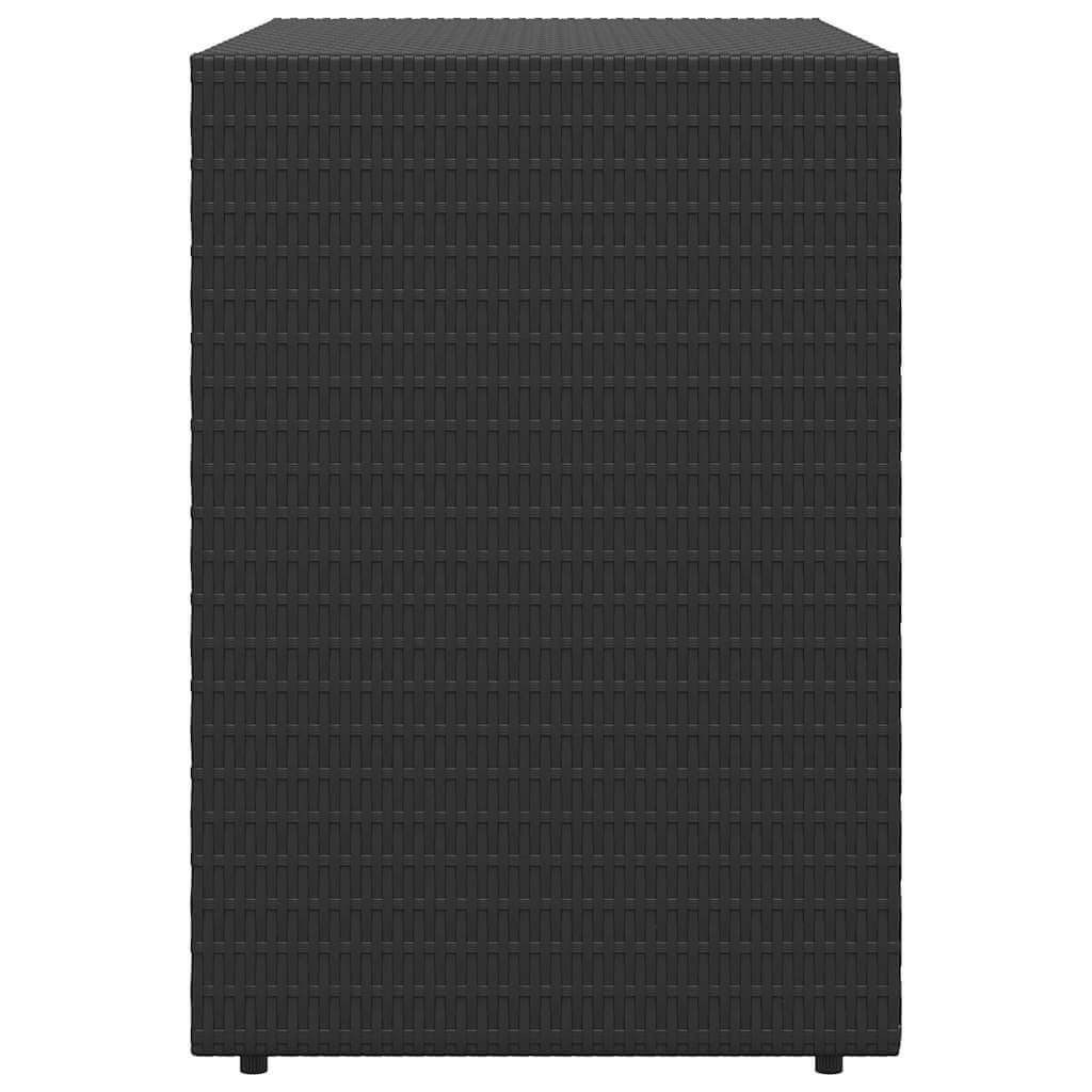 خزانة تخزين للحديقة 100 × 55.5 × 80 سم من البولي راتان