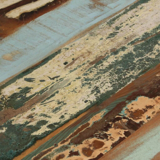 Coffee Table Ø 55x40 cm Solid Wood Reclaimed